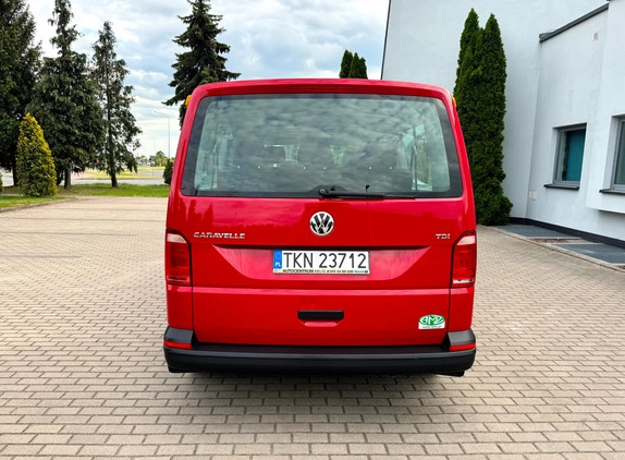 Volkswagen Caravelle cena 109900 przebieg: 104000, rok produkcji 2016 z Wyszków małe 781